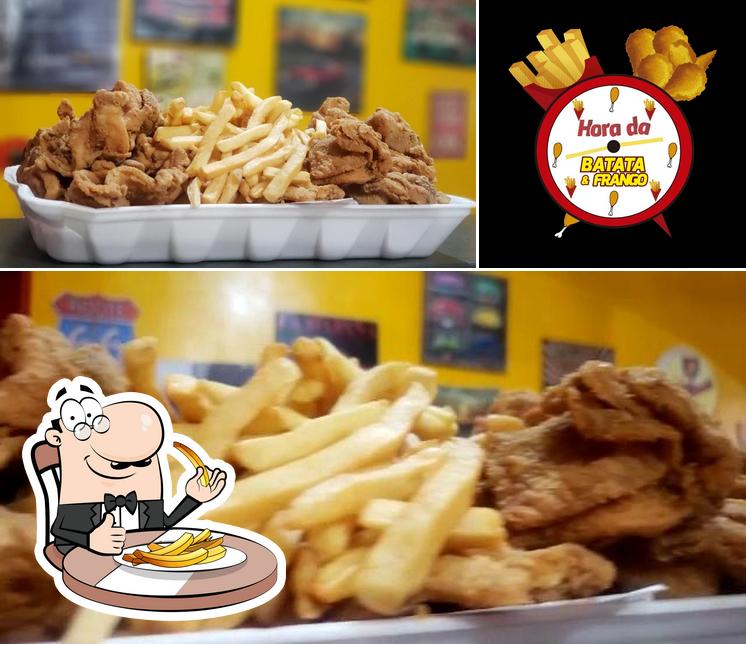 At Hora da Batata e Frango you can try chips