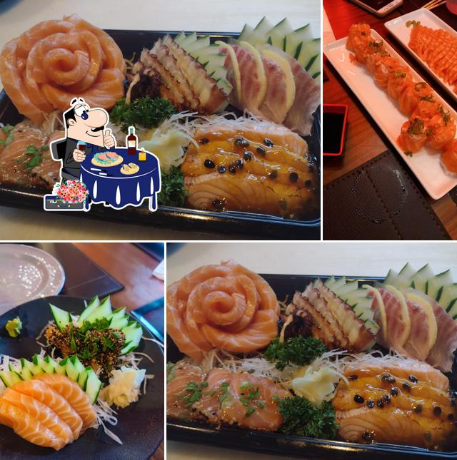 Sashimi em Banzai Express