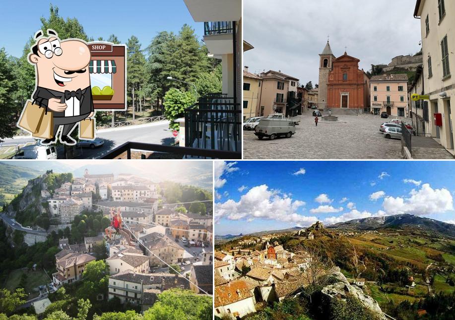 L'area esterna è una caratteristica importante di Albergo Il Parco