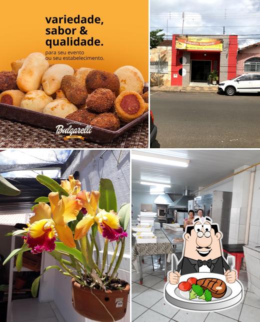 Experimente refeições de carne no Salgados Bulgarelli