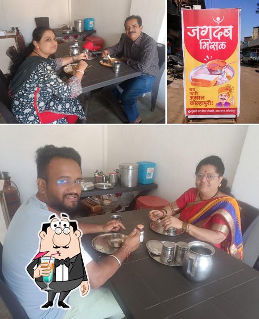 The restaurant's drink and exterior