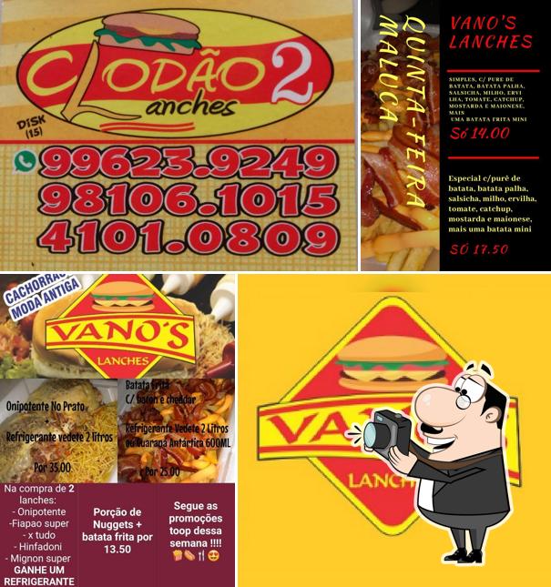 Here's an image of Vano's Lanches