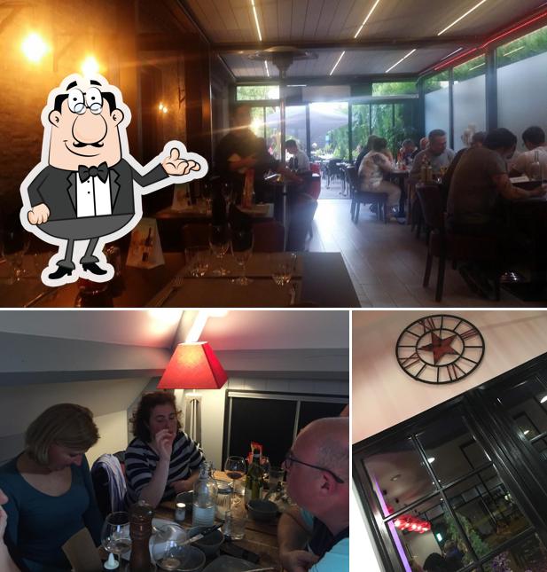 Installez-vous à l'une des tables de La Table Italienne