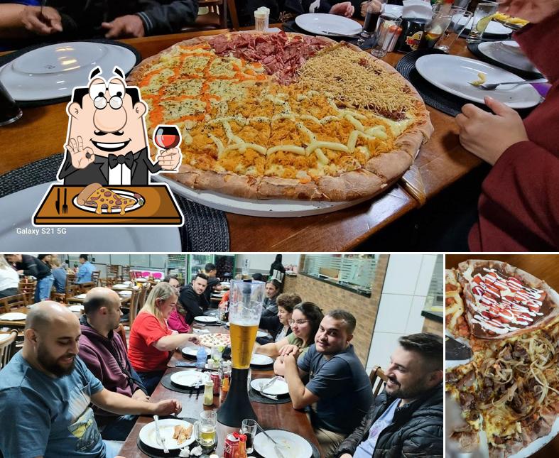 Experimente diferentes variedades de pizza