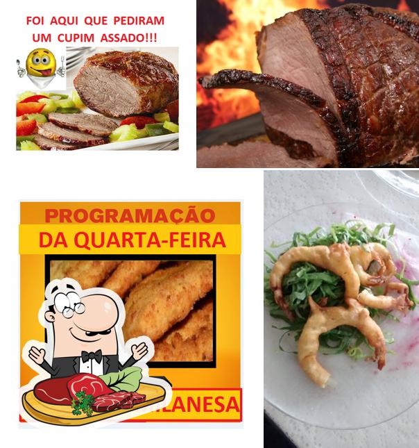 Experimente pratos de carne no CHURRASCARIA RODÍZIO-O CUPIM- Do Nene (Churrascaria-Restaurante-Lanchonete)