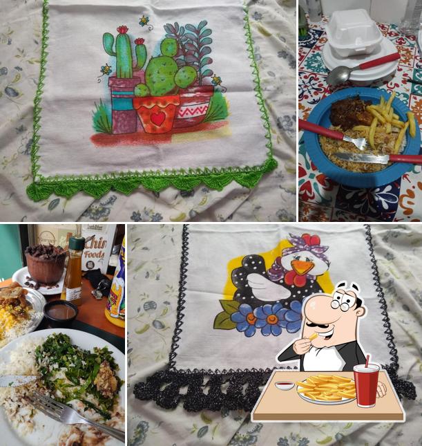 Batata frita em Lanchonete Jabaquara Tapioca e Açai com mate