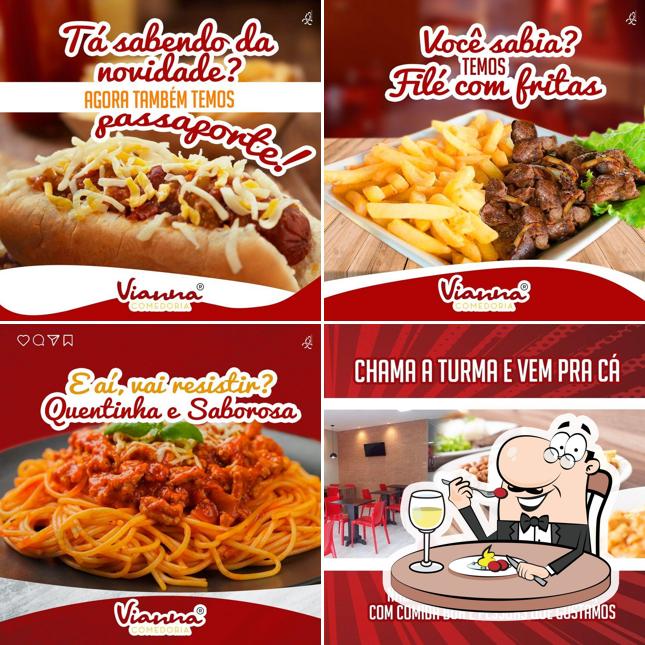 Comida em Vianna Comedoria