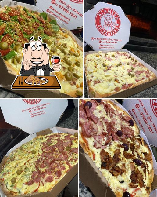 Consiga pizza no ALAMEDA PIZZARIA