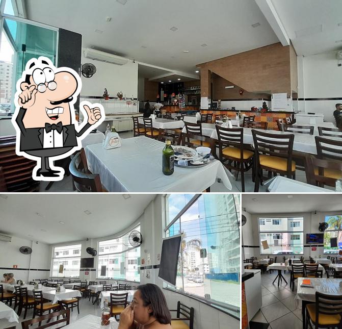 O interior do Bar do João