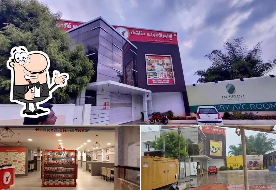 See this picture of Cafe Udupi Ruchi