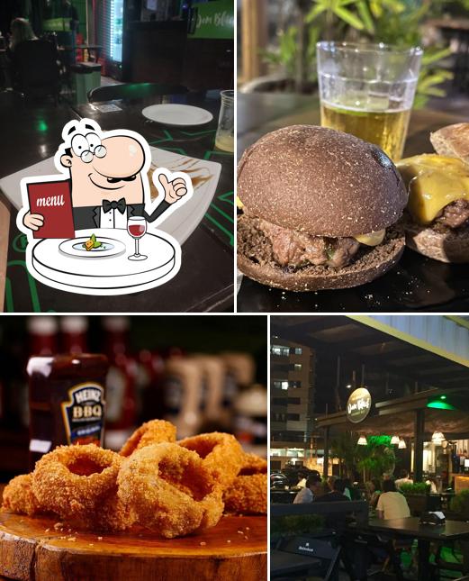 Platos en Dom Black Burger