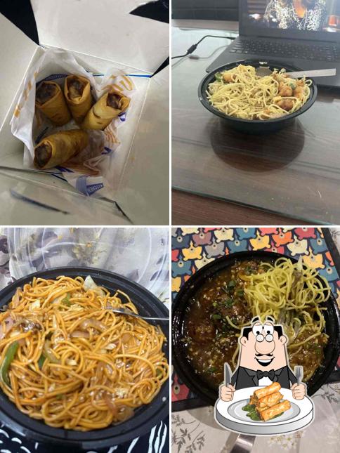 Spring rolls at SHANGZ