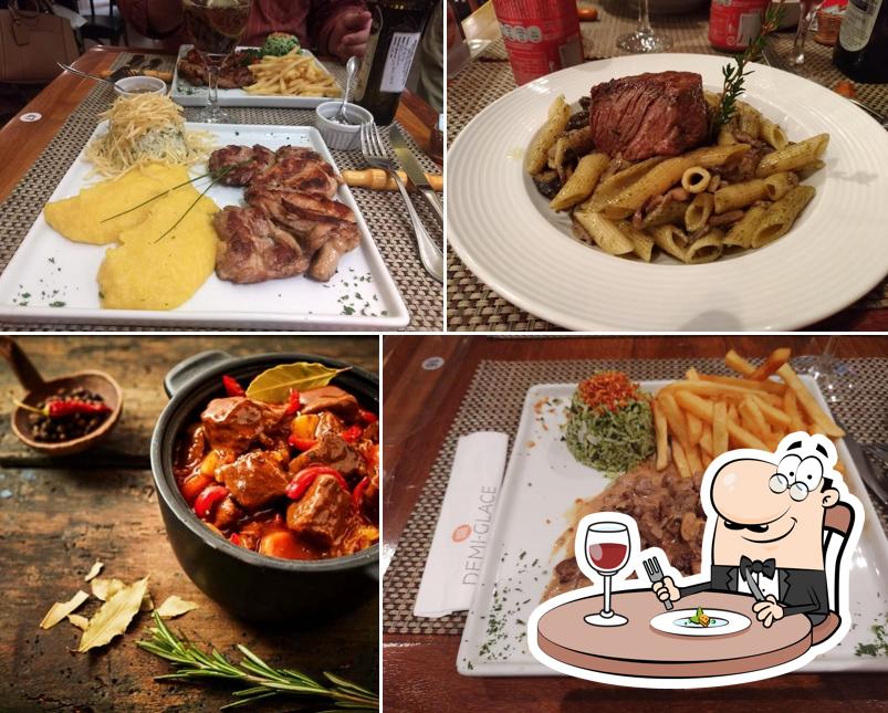 Platos en Demi Glace