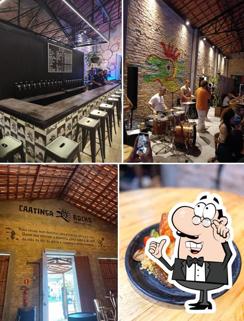 O interior do Toca do Calango - Bar da Fábrica