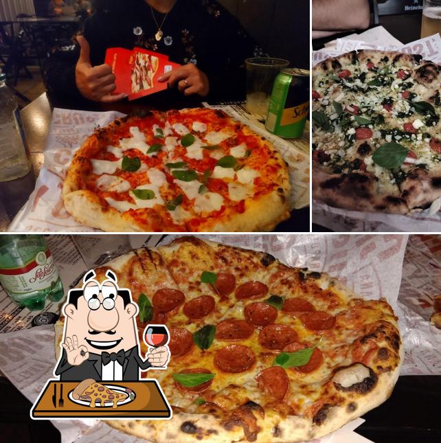 Experimente pizza no Holy Crust Pizza and Beer