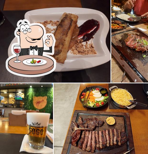 Comida em Confraria do Fogo