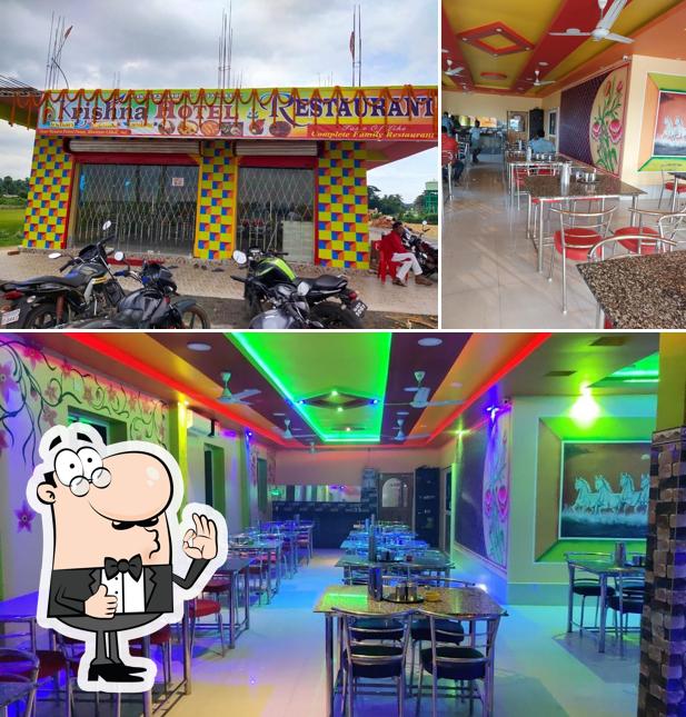 See this image of Krishna hotel and restaurant