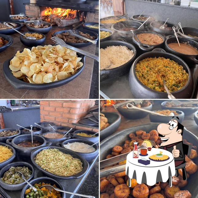 Prato de queijo em RESTAURANTE E PESQUEIRO FONTE DAS AGUAS