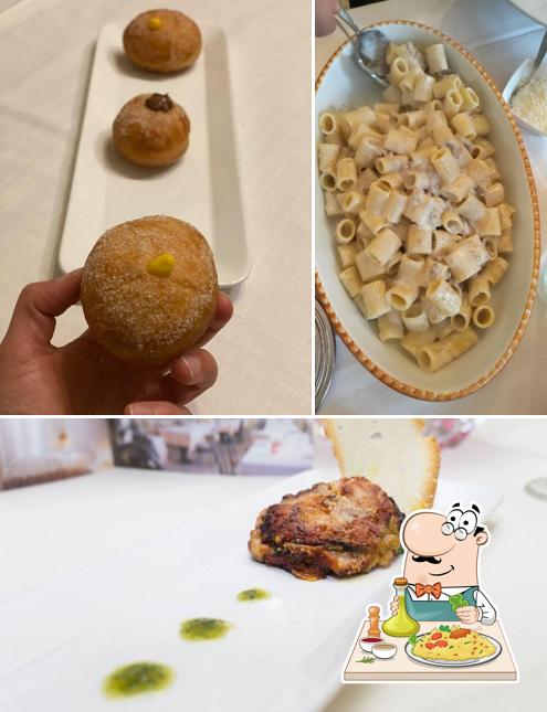 Cibo al Ristorante Rosa dei Venti - Affittacamere con piscina