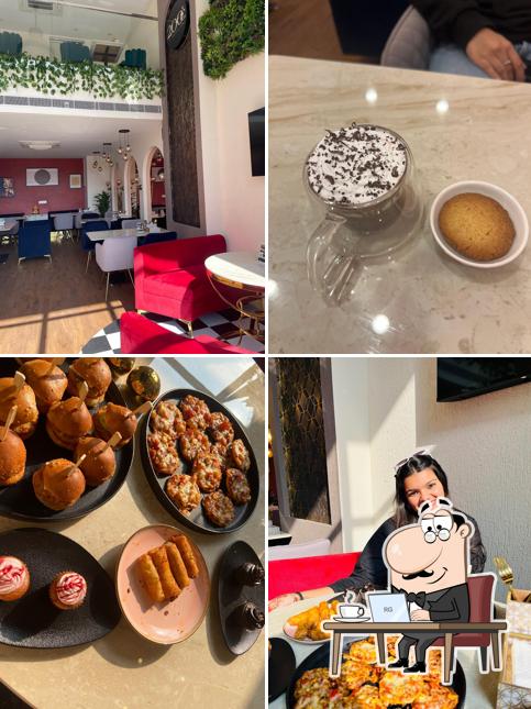 The interior of 200 Degrees Celsius Patisserie and Cafe