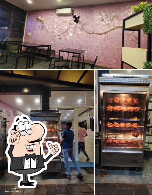 Take a seat at one of the tables at BAKE PALACE