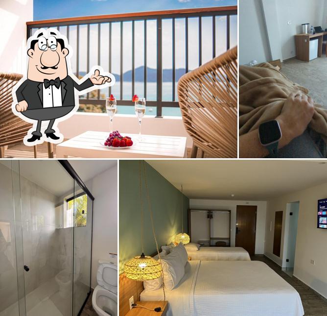 Veja imagens do interior do Catalina Hotel Ubatuba
