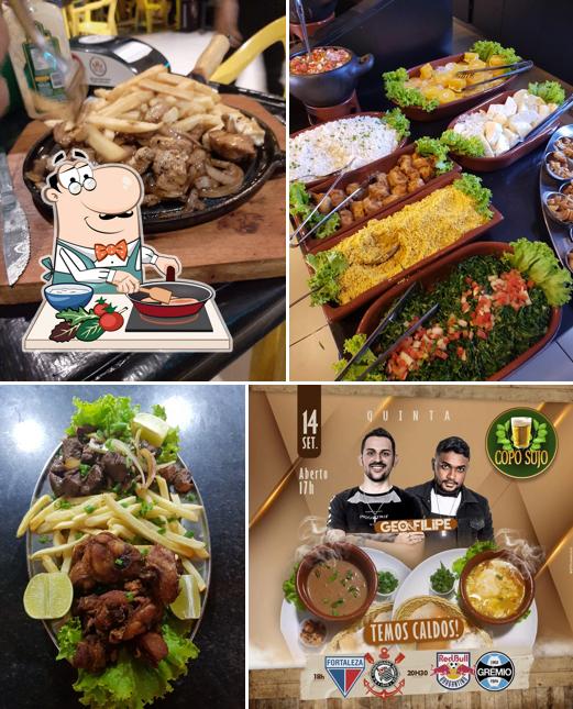 Curry de frango em COPO SUJO BAR