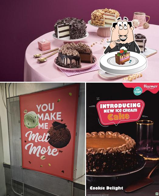 Chocolate cake at Havmor havfunn icecream