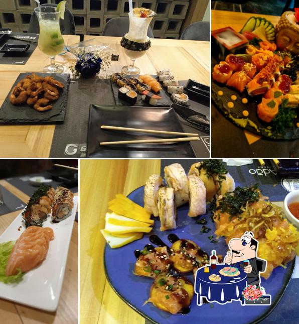 Sashimi em Sushi do Adão