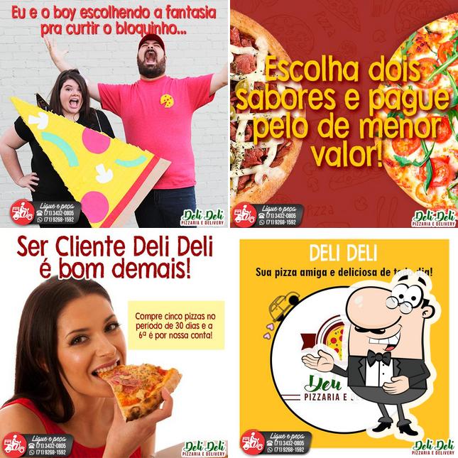 Here's a photo of Deli Deli Pizzaria e Delivery