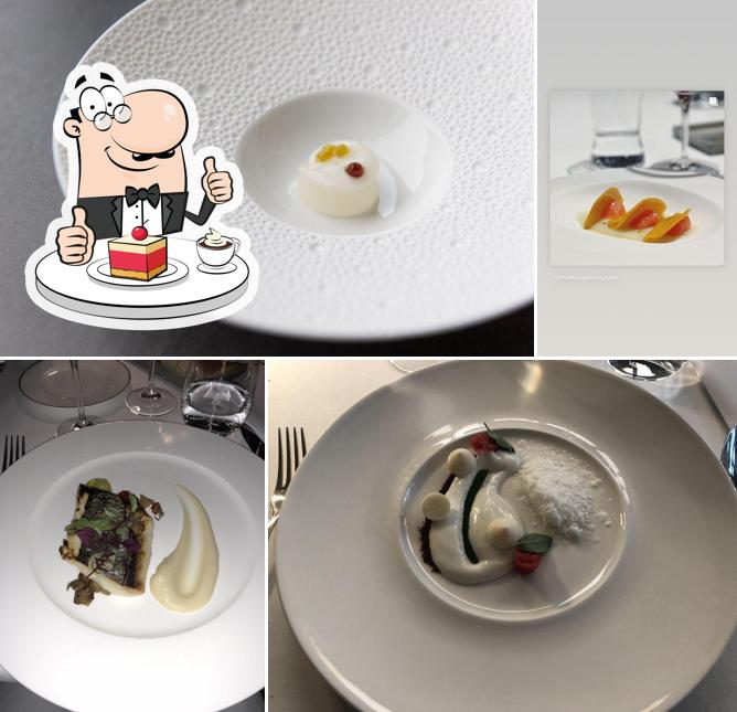 Ristorante Inkiostro serve un'ampia gamma di dolci