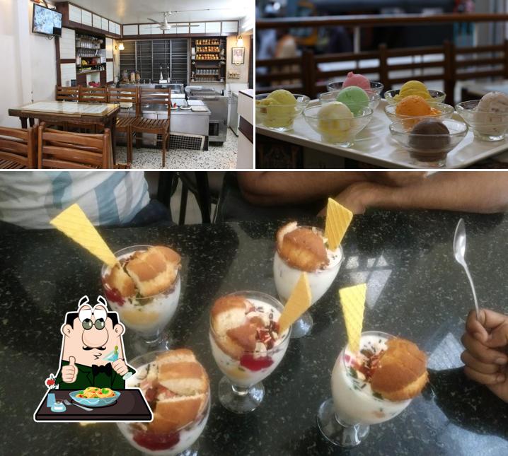Check out the image displaying food and interior at Solanki Ice Cream Cold Drinks सोळंकी आईस्क्रिम कोल्ड्रींक्स