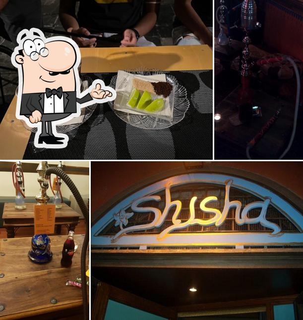 L'intérieur de Shishà