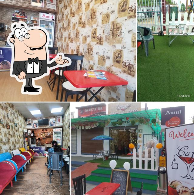 The interior of D CAFE 16