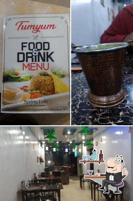 The interior of Spring Dale restaurant