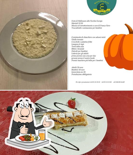 Nourriture à Vecchia Europa Ristorante Pizzeria