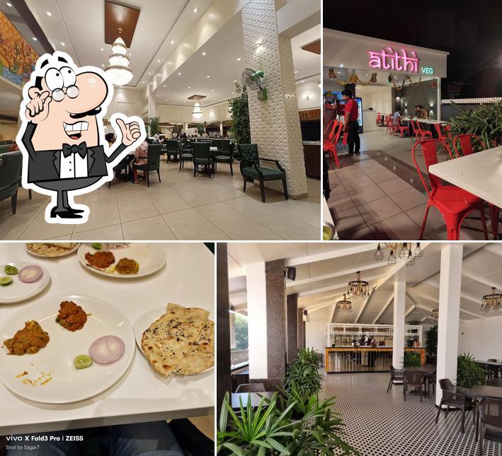 The interior of ATITHI VEG