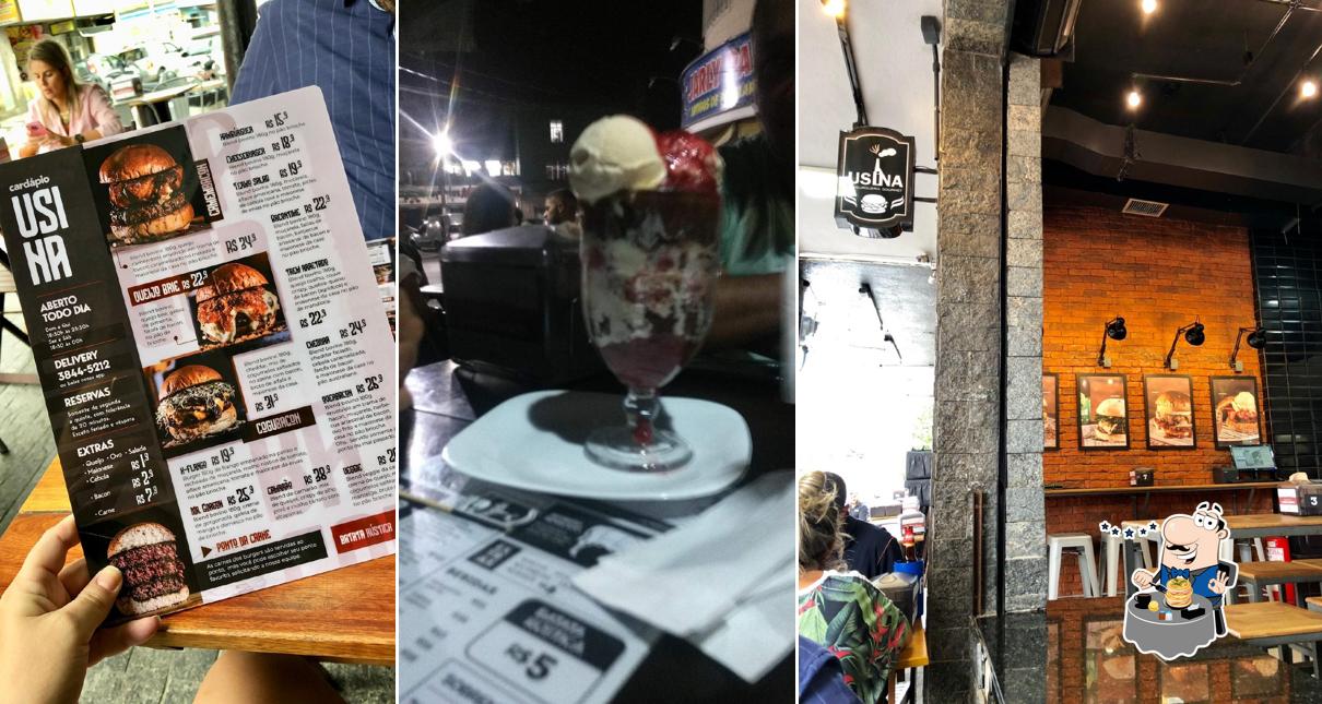 Platos en Usina Burger Nova Iguaçu
