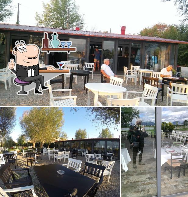 Gli interni di Laghi La Bozza