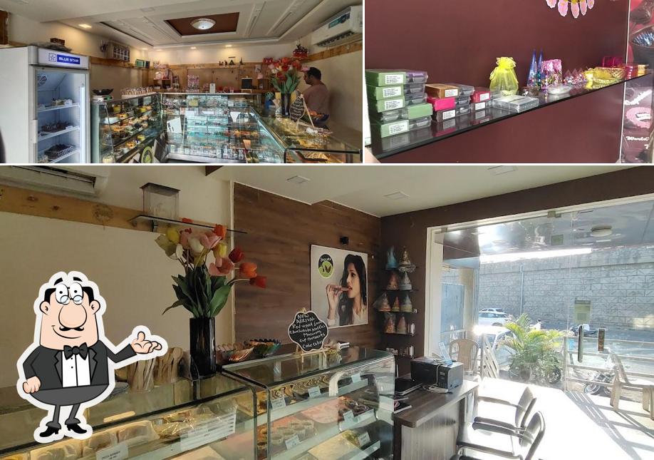 The interior of Toccata Chocolates & Cake