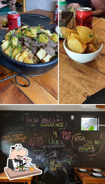 A imagem do Chefs Experience Restaurante’s comida e interior