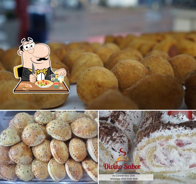 Comida em Divino Sabor - Padaria e Confeitaria