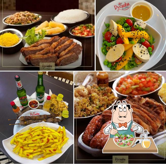 Salada grega em Pycanha Na Tábua