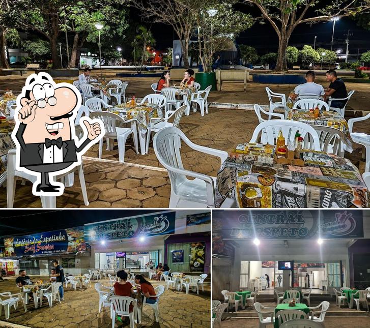 O interior do Central do Espeto Ltda