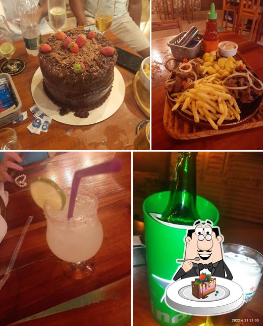 Bolo de chocolate em LUMMINUS Pub