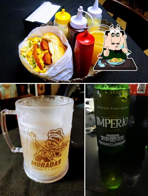 Platos en Moradas Grill