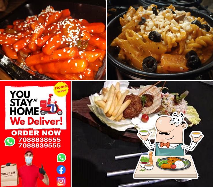 Food at Shake It Up Cafe & Lounge