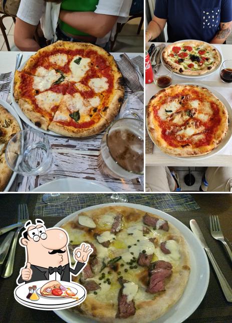 Ordina tra le svariate varianti di pizza