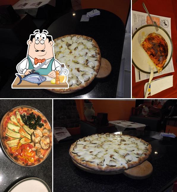 Salmone grigliato al Pizzeria al Cavallino