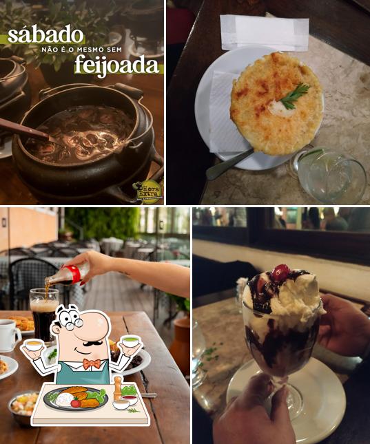 Platos en Hora Extra Bar & Restaurante